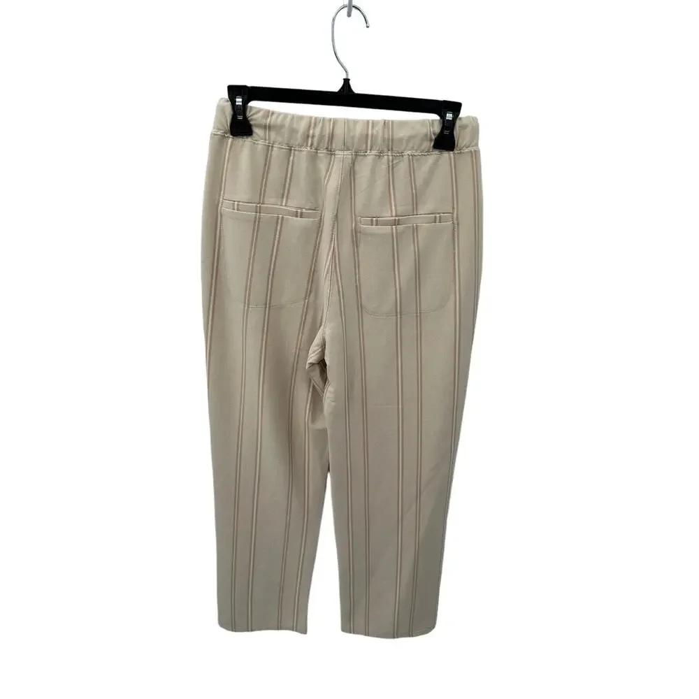 SPLENDID NWT Evereve Hazel Rib Straight Leg Drawstring Relaxed Pant // S - Picture 12 of 12